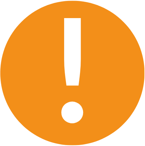 question mark in a yellow circle